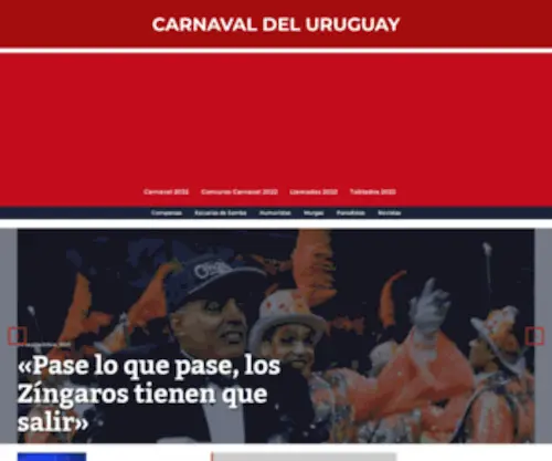 Carnavaldeluruguay.com(Carnaval del Uruguay) Screenshot