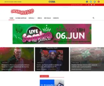 Carnavalesco.com.br(Carnaval) Screenshot
