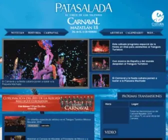 Carnavalmazatlan.net(Carnaval de Mazatlan 2013) Screenshot