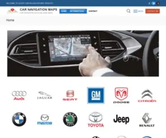 CarnavMaps.com(Car Navigation Map Updates) Screenshot