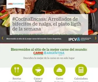 Carneargentina.org.ar(Carne Argentina) Screenshot