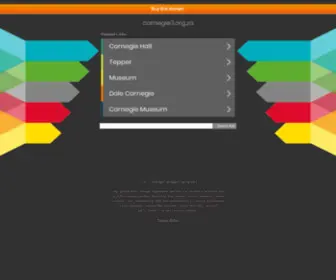 Carnegie3.org.za(carnegie3) Screenshot