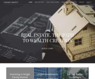 Carnegiecapital.net(Carnegie Capital) Screenshot