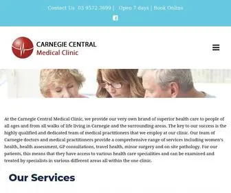 Carnegiedoctors.com.au(Carnegie Central Medical Clinic) Screenshot