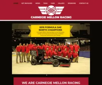 Carnegiemellonracing.org(Carnegie Mellon Racing) Screenshot