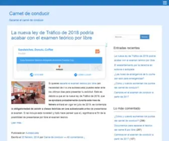 Carnetdeconducir.club(Carnet de conducir) Screenshot