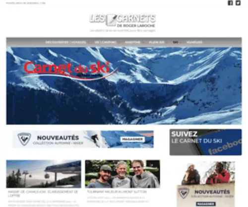 Carnetduski.com(Ski) Screenshot