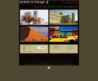 Carnets-Voyage.com(Carnets et photos de voyage) Screenshot