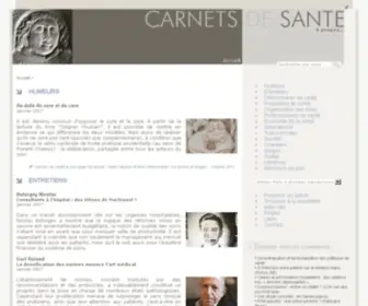 Carnetsdesante.fr(Hôpital) Screenshot