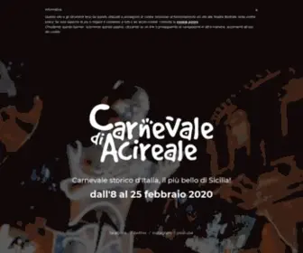 Carnevaleacireale.it(Carnevale di Acireale) Screenshot