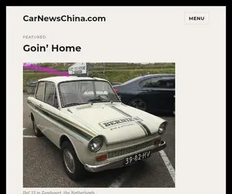 Carnewschina.com(Hot news from Chinese Auto World) Screenshot