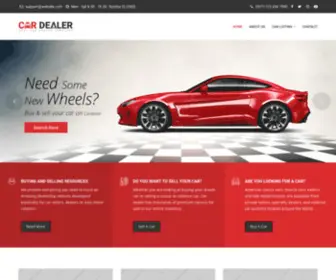 Carnewsclub.com(HTML5 Template) Screenshot