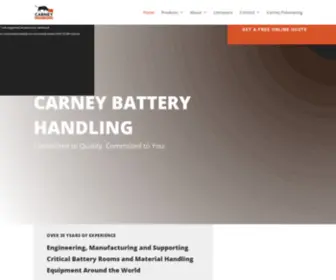 Carneybatteryhandling.com(Carney Battery Handling I Committed To Quality) Screenshot