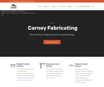 Carneyfabricating.com(Carney Fabricating) Screenshot