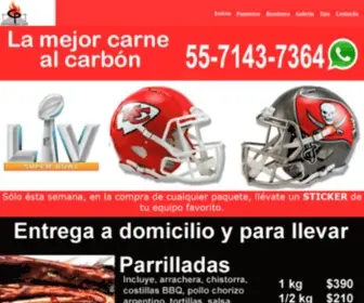 Carneypapas.com(Parrilladas) Screenshot