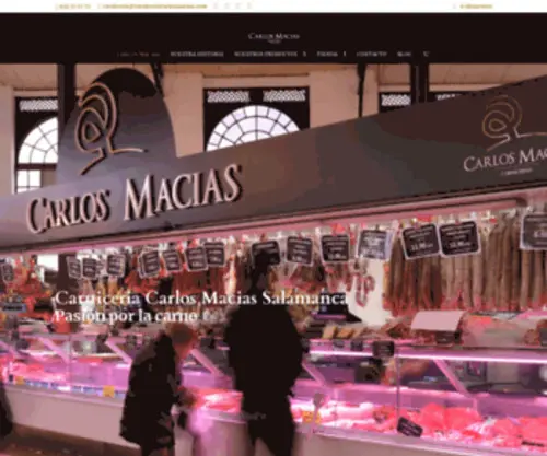 Carniceriacarlosmacias.es(Carlos Macias) Screenshot