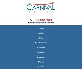 Carnival-Tours.com(Carnival Tours) Screenshot