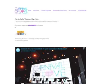 Carnivaloflove.org(COLF) Screenshot