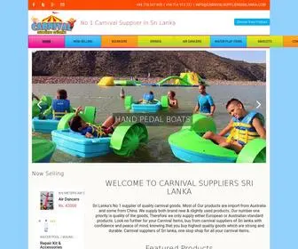 Carnivalsupplierssrilanka.com(Carnival Suppliers in Sri Lanka) Screenshot