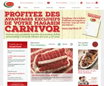 Carnivor.fr(Boucherie, charcuterie et crèmerie au meilleur rapport qualité) Screenshot