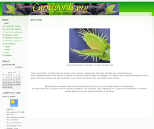 Carnivoras.org(Carnivoras) Screenshot