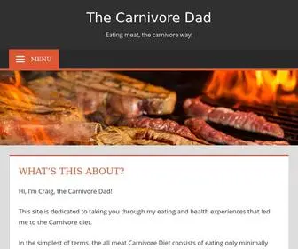 Carnivoredad.com(Eating meat) Screenshot