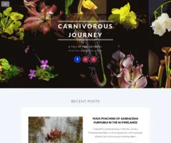 Carnivorousjourney.com(Carnivorous Journey) Screenshot