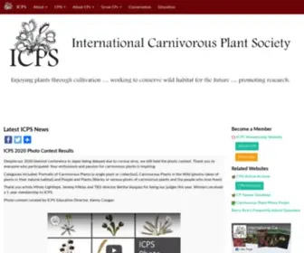 Carnivorousplants.org(International Carnivorous Plant Society) Screenshot