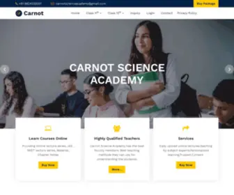 Carnotacademy.com(Carnot Academy) Screenshot