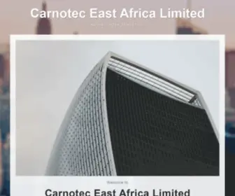 Carnotec.com(Carnotec East Africa Limited) Screenshot