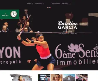 Caro-Garcia.com(Caroline Garcia) Screenshot