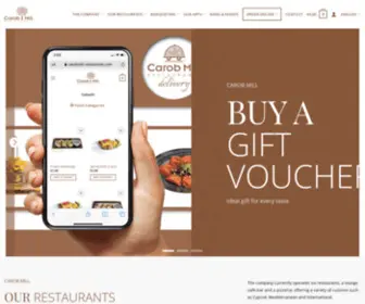 Carobmill-Restaurants.com(Ultimate Dinning Experience) Screenshot