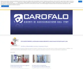 Carofalo.com(Agenzia Reale Mutua Assicurazioni a Lecce) Screenshot