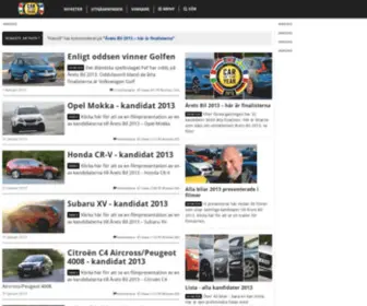 Caroftheyear.se(Car of the Year) Screenshot