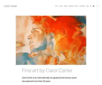 Carol-Carter.com(Carol Carter) Screenshot