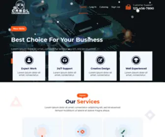 Carol-Tech.com(Carol Technologies) Screenshot