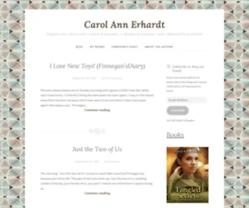 Carolannerhardt.com(By Carol Ann Erhardt) Screenshot