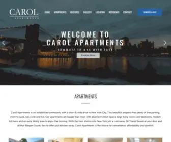 Carolapartments.com(Carol Apartments living) Screenshot