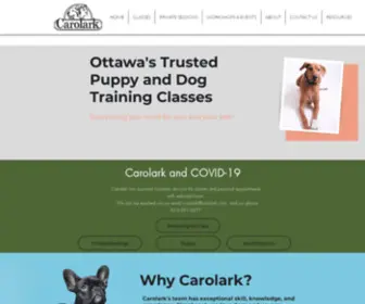 Carolark.com(Puppy Training) Screenshot