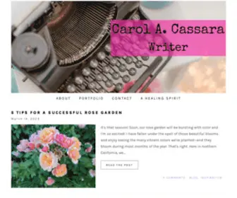 Carolcassara.com(Carol Cassara Home) Screenshot