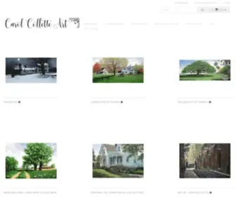 Carolcollette.com(Carol Collette Gallery) Screenshot