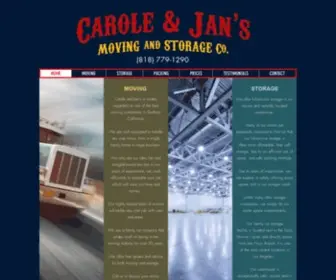 Caroleandjans.com(Moving) Screenshot