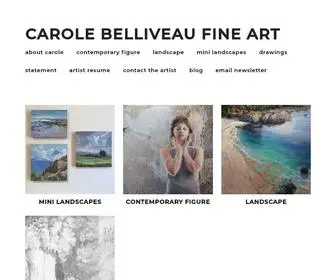 Carolebelliveau.com(Carole Belliveau) Screenshot