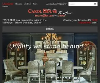Carolhouse.com(Carol House Furniture) Screenshot