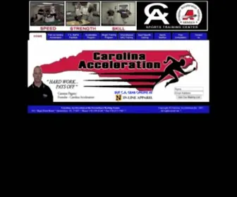Carolinaacceleration.com(Carolina Acceleration) Screenshot