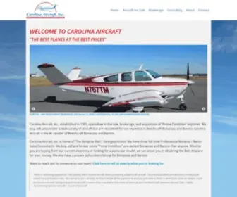 Carolinaaircraft.com(Carolina Aircraft) Screenshot