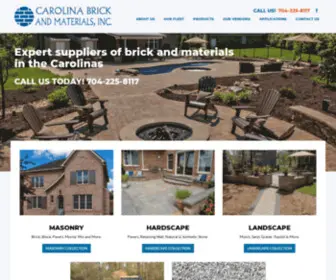 Carolinabrick.com(Carolina Brick) Screenshot