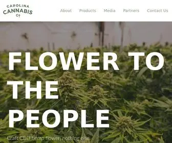 Carolinacannabisco.com(Flower to the People) Screenshot