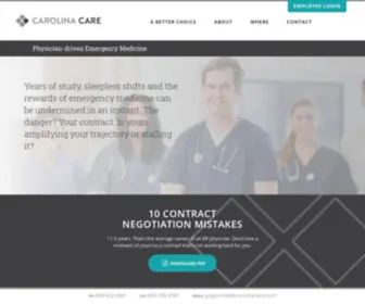 Carolinacare.com(Carolina Care) Screenshot