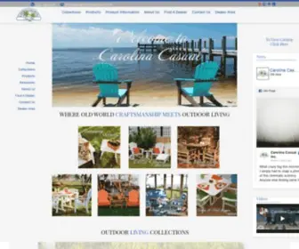 Carolinacasual.com(Carolina Casual Outdoor Furniture Inc) Screenshot